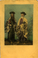 Two Orthodox Jewish men.