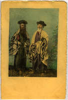 Two Orthodox Jewish men.