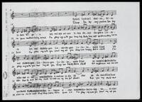 [Sketches for lullabies and madrigals] (manuscript).