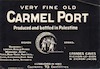 Very fine old Carmel Port – הספרייה הלאומית