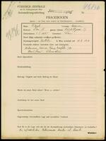 Applicant: Pilpel, Marian; born 5.1.1905 in Vienna (Austria); married.