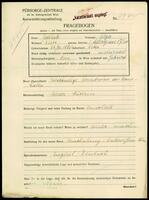 Applicant: Gottlieb, Olga; born 21.11.1885 in Vienna (Austria); married.