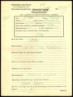 Applicant: Krager, Richard; born 12.3.1880 in Kunzendorf Bei Biolov; married.