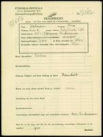 Applicant: Hochmann, Lina; born 27.12.1883 in Bukaczowce; widowed.