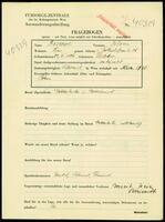 Applicant: Staszewski, Szlama; born 22.6.1886 in Piotrkow Trybunalski (Poland); married.