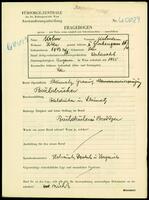 Applicant: Kohn, Kalman; born 26.10.1893 in Vác; married.