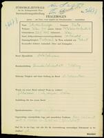 Applicant: Schweinburger, Fritz; born 23.2.1905 in Vienna (Austria); married.