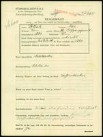 Applicant: Pollak, Max; born 1884 in Vienna (Austria); married.
