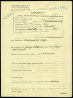 Applicant: Jellinek, Otto; born 9.6.1907 in Vienna (Austria); married.