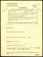 Applicant: Roth, Simon; born 24.1.1894 in Bircza (Poland); married.