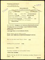 Applicant: Parnes, Salomon; born 8.5.1882 in Brody (Lʹvivsʹka oblastʹ, Ukraine); single.