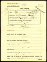 Applicant: Bien, Unter Selig; born 22.5.1904 in Jezierna; single.