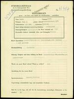 Applicant: Rubin, Moses; born 5.1.1884 in Gliniany; married.