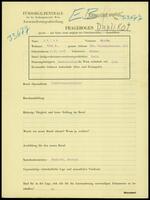 Applicant: Adler, Moritz; born 1.2.1907 in Krakau; single.