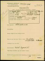 Applicant: Kohn, Leopold Israel Helene Sara; born 25.5.[no year] in Robersdorf C Mistlback; married.