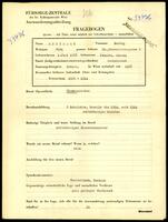 Applicant: Guttmann, Ludwig; born 1.6.1888 in Jamnitz, Mähren; married.