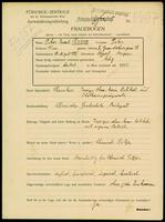 Applicant: Heves, Tibor; born 12.8.1895 in Ujpest (Hungary); single.