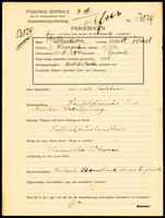 Applicant: Waldmann, Ernst; born 21.7.1878 in Pezinok (Slovakia); married.