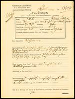 Applicant: Lax, Helene Sara; born 21.4.1890 in Vienna (Austria); single.