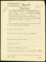 Applicant: Hirschler, Antonie; born 22.10.1887 in Vienna (Austria); married.