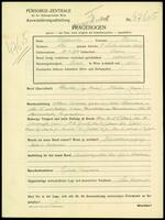 Applicant: Aufwerber, Hans; born 10.4.1910 in Brno (Czech Republic); married.