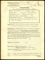 Applicant: Adler, Peter; born 25.6.1910 in Mako (Hungary); single.
