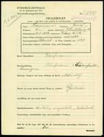 Applicant: Reismann, Josef; born 12.1.1879 in Vrbové (Slovakia); married.
