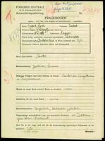 Applicant: Roth, Jakob; born 10.4.1888 in Nagyor (Slovakia); married.
