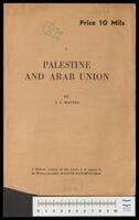 Jewish-Arab relations.