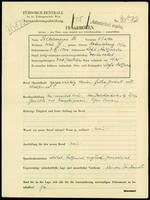 Applicant: Silbermann, Viktor; born 8.7.1900 in Sofia (Bulgaria); married.