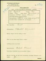Applicant: Bardasch, Rosa; born 15.3.1867 in Komarno (Ukraine); widowed.