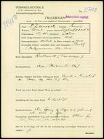 Applicant: Zarnowitz, Simon; born 15.1.1889 in Zator (Poland); married.