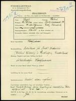 Applicant: Leicht, Robert; born 14.5.1887 in Grat, Steiermark; married.