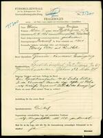 Applicant: Blumin, Benjamin; born 13.3.1883 in Semipolka (Russia); divorced.