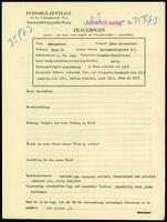 Applicant: Rabinowicz, Isai Alexander; born 1.11.1893 in Zdunska-wola (Poland); single.