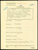 Applicant: Pollock, Louise; born 24.10.1880 in Hodonín (Hodonín, Czech Republic); widowed.