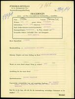 Applicant: Stern, Samuel; born 30.12.1875 in Zalaegerszeg (Hungary); married.