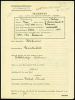 Applicant: Bernzweig, Nachun; born 24.2.1893 in Zurawno; married.