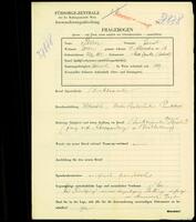 Applicant: Stern, Ernst; born 27.12.1887 in Nove Zamky (Slovakia); married.