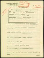 Applicant: Lichtblari, Julius; born 7.4.1907 in Vienna (Austria); single.