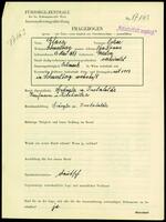 Applicant: Glaser, Oskar; born 13.5.1887 in Gresten; married.