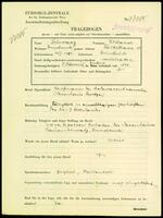 Applicant: Schwarz, Richard; born 10.1.1888 in Innsbruck (Austria); married.