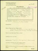 Applicant: Schwarz, Magda; born 6.2.1896 in Innsbruck (Austria); married.