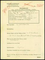 Applicant: Rittigstein, Karl; born 29.1.1905 in Vienna (Austria); divorced.