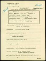 Applicant: Schallinger, Kurt; born 17.10.1915 in Vienna (Austria); single.