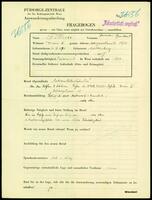 Applicant: Fellner, Benzion-Bernhard; born 6.3.1871 in Mattersburg (Austria); married.
