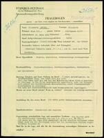 Applicant: Seidel, Elisabeth; born 29.3.1891 in Vienna (Austria); single.