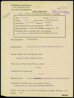 Applicant: Reig, Marie; born 24.2.1886 in Bolekhiv (Ukraine); widowed.