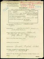 Applicant: Losch, Erwin; born 12.7.1905 in Elberfeld (Germany); married.