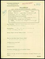 Applicant: Friedmann, Johann; born 19.10.1913 in Verbo (Slovakia); no status registered.